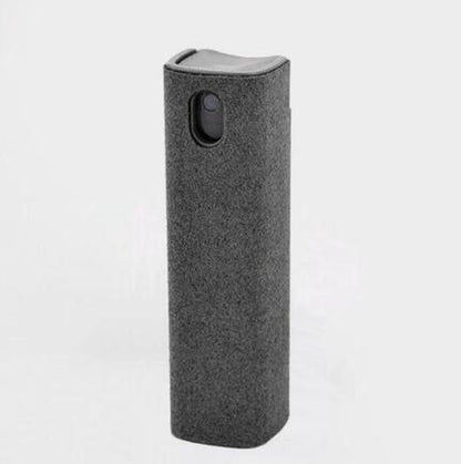 2-in-1 set for cleaning mobile phone and computer screens: microfiber cloth for dust removal