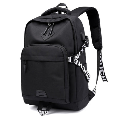 Laptop backpack with USB charging function 