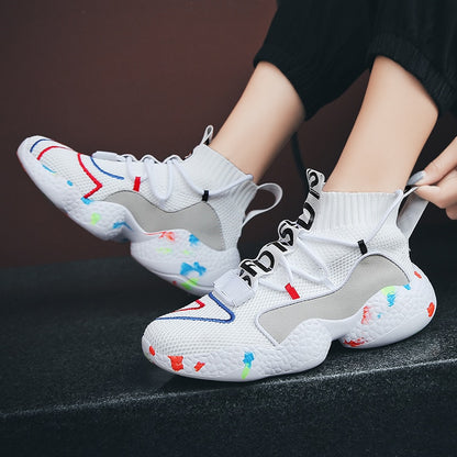 Atmungsaktive Vulkanisierter Flacher Sneaker 
