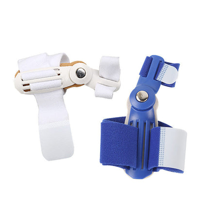 Hallux valgus corrector, toe correction cuffs made of plastic