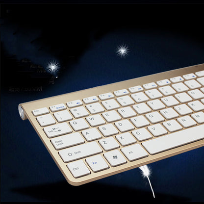 2.4 GHz wireless keyboard and mouse, portable mini keyboard and mouse set for notebooks, laptops, Macs, desktop PCs, computers, smart TVs and PS4