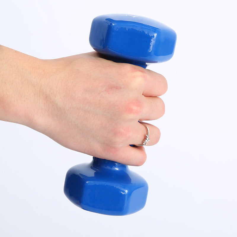 Farbige Fitnesshanteln 