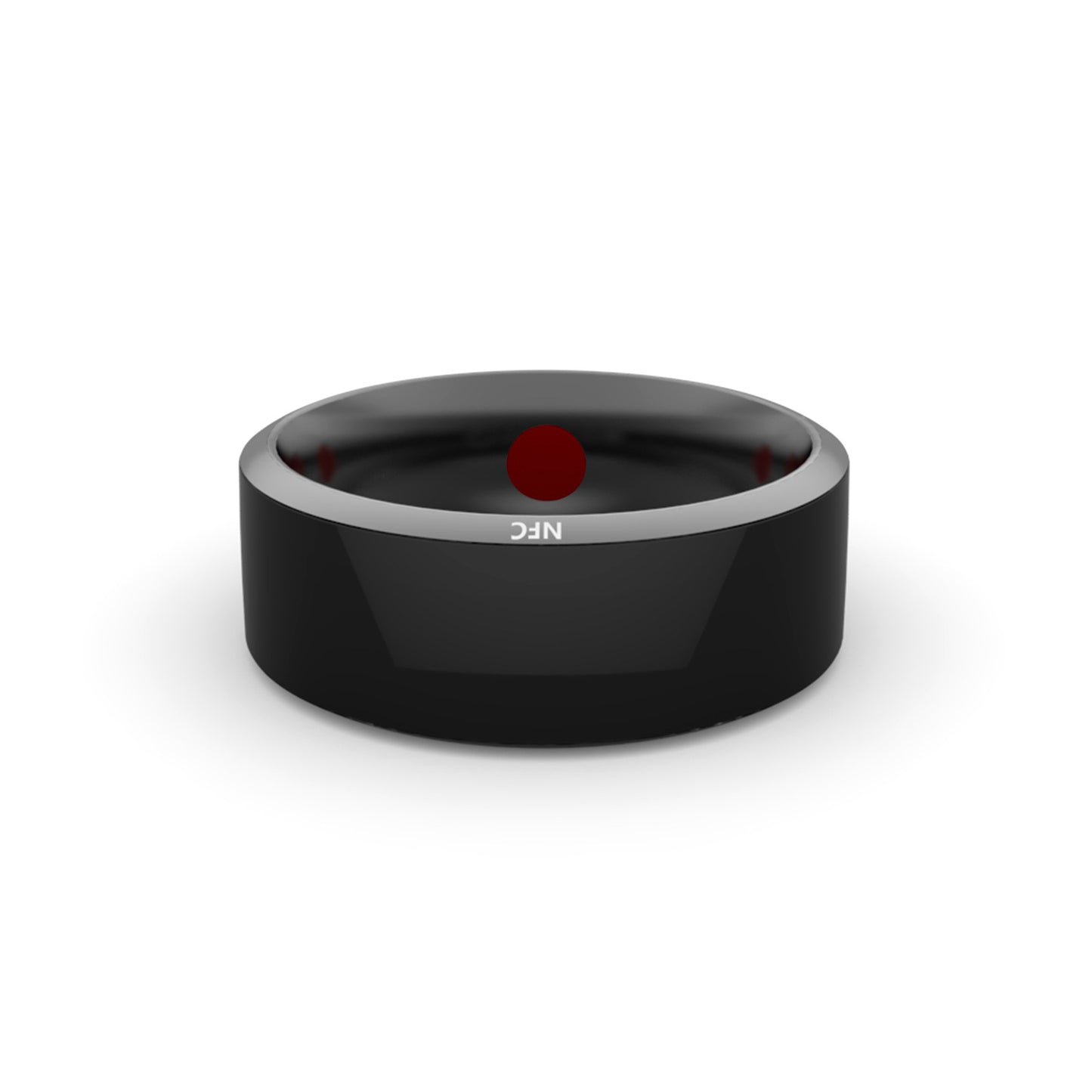 Smart Ring, wearable device, multifunctional, black, high-tech