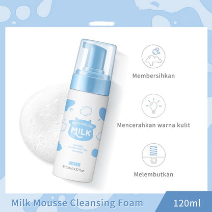Milk Mousse Reinigungsschaum Porenreinigende Gesichtsreiniger
