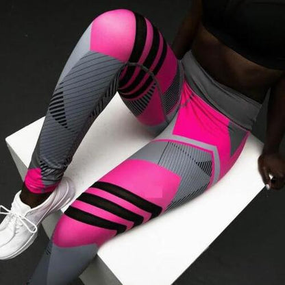 Reflektierende Gym-Yoga-Leggings