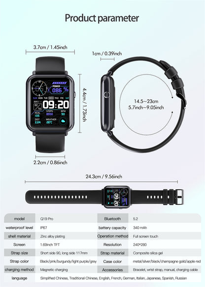 Smart Watch Waterproof Wristwatches