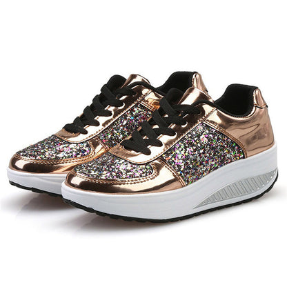 Zapatillas con lentejuelas