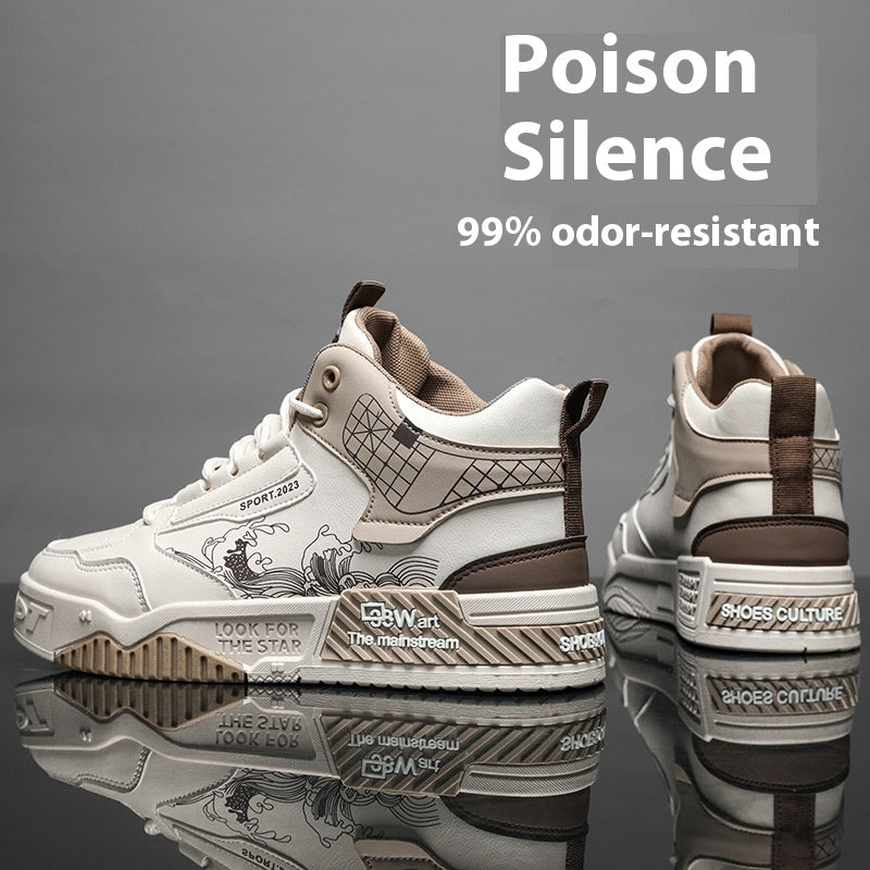 Bequemer, sportlicher High-Top-Sneaker