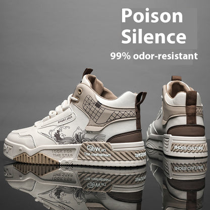 Bequemer, sportlicher High-Top-Sneaker