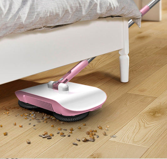 Hand broom, dustpan, mop – all in one device, ideal as a gift idea.