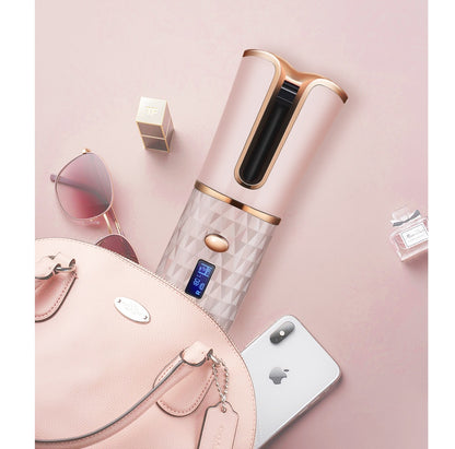 Multifunctional automatic cordless curling iron