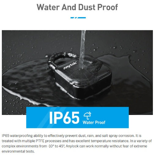 Intelligente Wasserdicht LED USB Fingerabdruckschloss