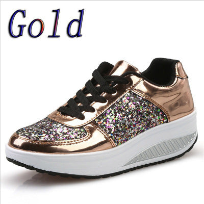 Zapatillas con lentejuelas