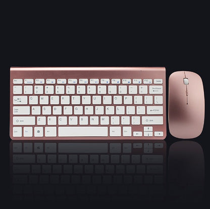 2.4 GHz wireless keyboard and mouse, portable mini keyboard and mouse set for notebooks, laptops, Macs, desktop PCs, computers, smart TVs and PS4