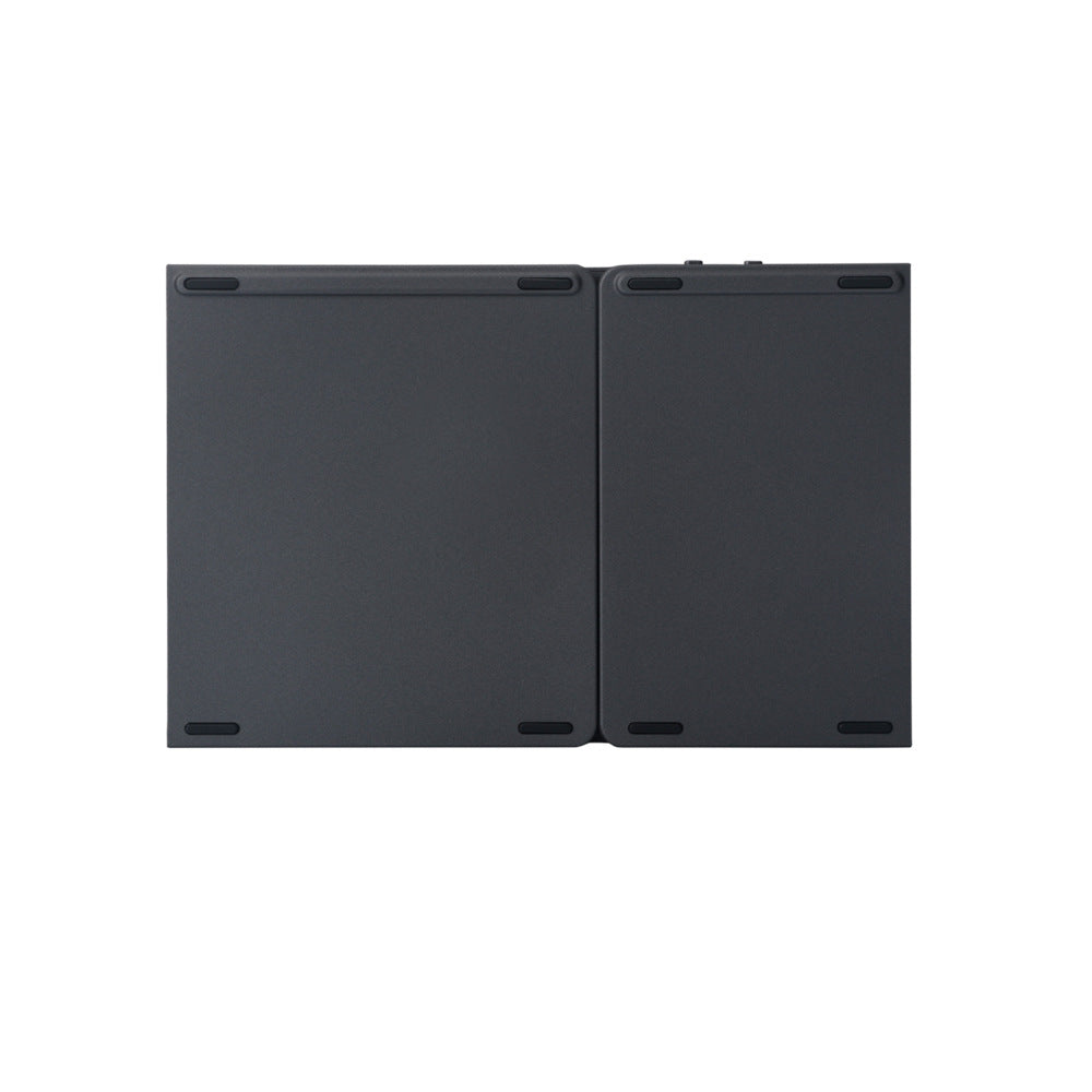 Ultra-thin, tri-fold touchscreen keyboard