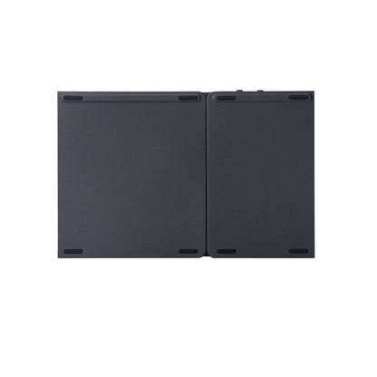 Ultra-thin, tri-fold touchscreen keyboard