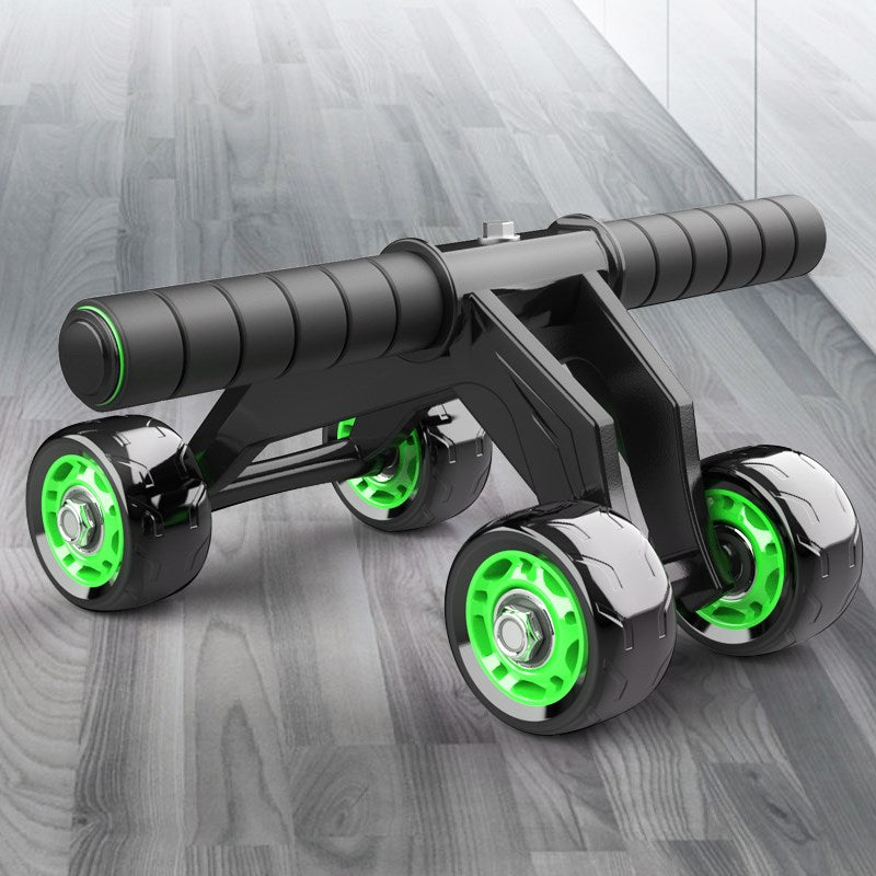Heimtraining Fitnessgerät Vierrädriger Bauchmuskelroller