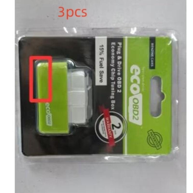 Interfaz de caja de chip de potencia EcoOBD2 Benzinmotoren Kraftstoffsparmodus Treiber
