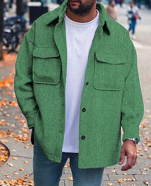 Polokragen Jacke