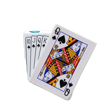 Pokerkarten Design Metall Feuerzeug