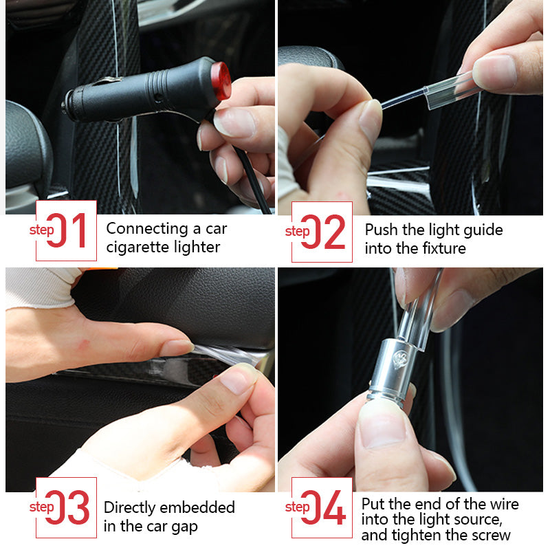 Auto Lichtleiter Ambientebeleuchtung
