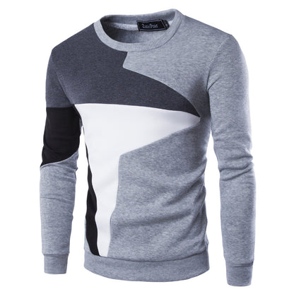 Rundhalsausschnitt Schmal Baumwolle Strickpullover