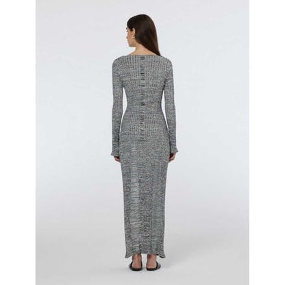 Scotch & Soda Damen Maxi Ribbed Knitted Skirt