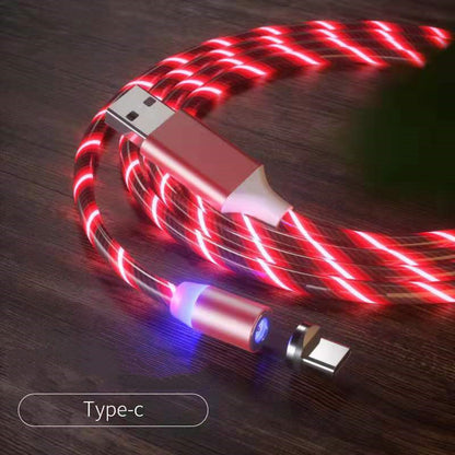 Magnetic charging cable, fast charging cable, Lightning cable, Micro-USB cable, LED magnetic charger, Type-C cable
