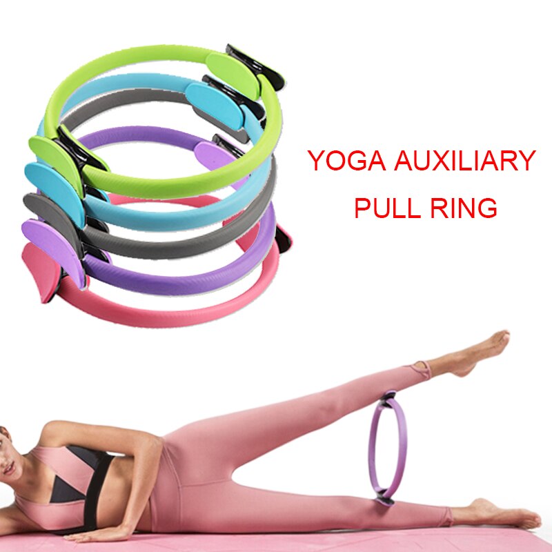 Yoga Fitness Pilates Ring Women Girls Circle Magic Dual Exercise Home Gym Workout Sport Slimming Body Resistance