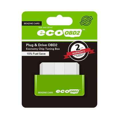 Interfaz de caja de chip de potencia EcoOBD2 Benzinmotoren Kraftstoffsparmodus Treiber
