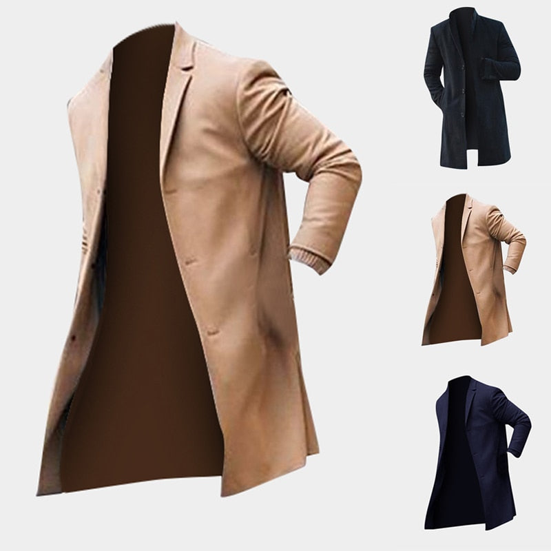 Modische Slim Fit Trenchcoats