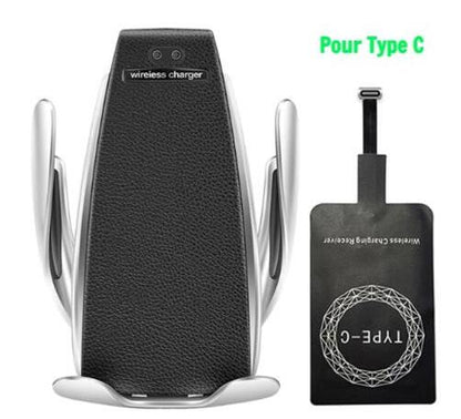 Wireless car charger 10W induction fast charging function with car phone holder S5