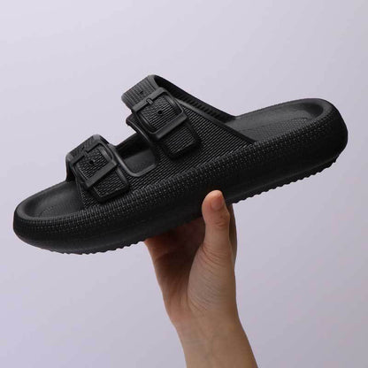 Weich Tragekomfort Outdoor Hausschuhe Plateau-Slipper