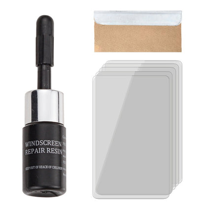 Tool set for repairing cracks and reducing liquid adhesive