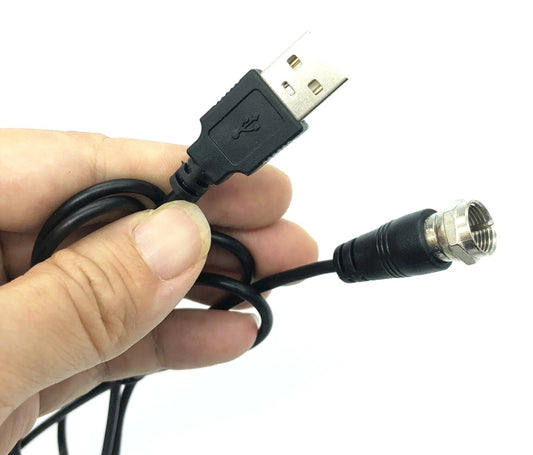 Low-noise, easy-to-install HDTV antenna amplifier, signal booster, antenna adapter