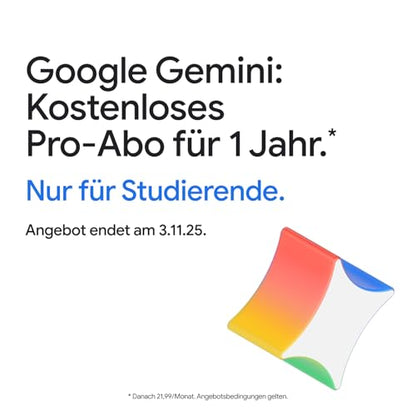 Google Pixel 10 – Unlocked Android smartphone with Gemini, innovative triple rear camera, more than 24 hours of battery life, and a 6.3-inch Actua display – Lemongrass, 128GB