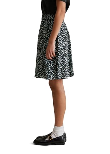 Marc O'Polo Denim Damen Minirock mit Gummizug A-Shape, Mehrfarbig (Dark Grey Multi 02), XXL