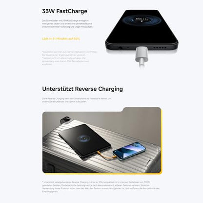 XIAOMI Poco C85, Smartphone 8+256GB, 6,9" 120Hz Display 7,99mm Design, MediaTek Helio G81-Ultra Octa-Core, 50MP AI-Zweifach-Kamera