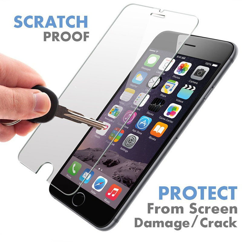 Tempered glass screen protector for the front
