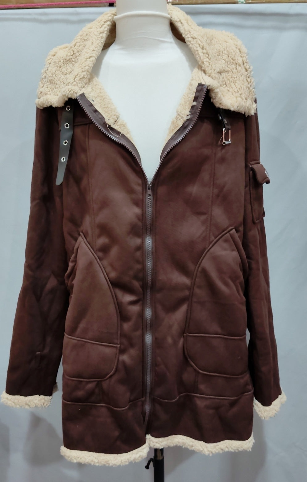 Chaqueta polar Pelzkragen Armee Taktische