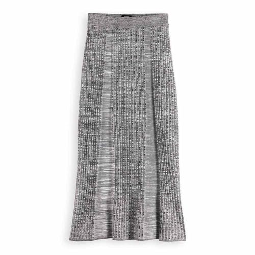 Scotch & Soda Damen Maxi Ribbed Knitted Skirt