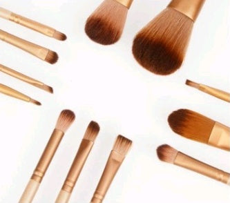 Anfänger 12-teiliges Make-Up Pinselset 