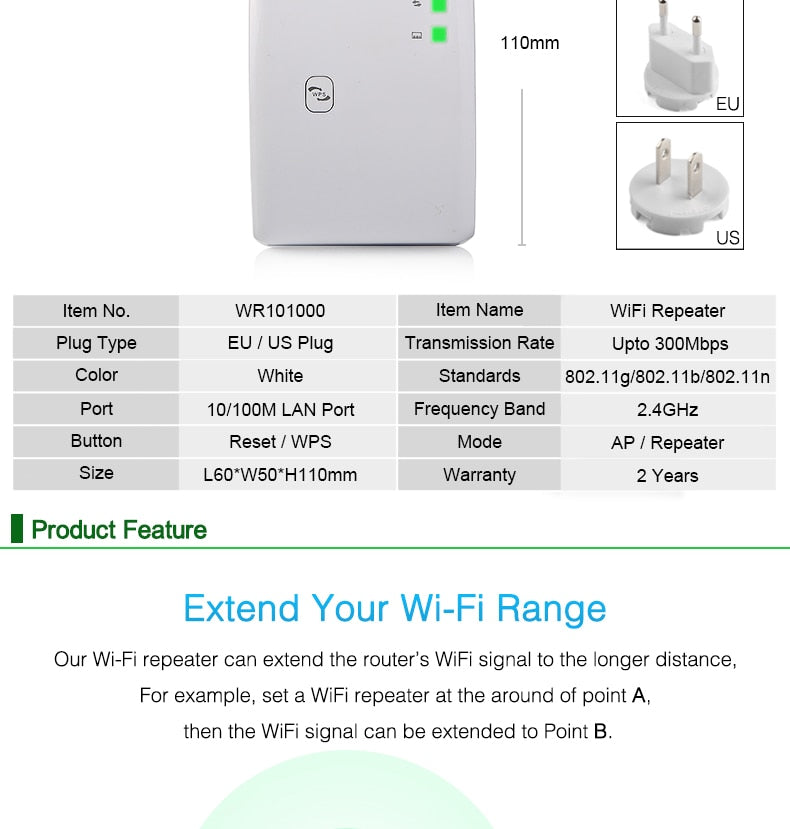 Wi-Fi repeater