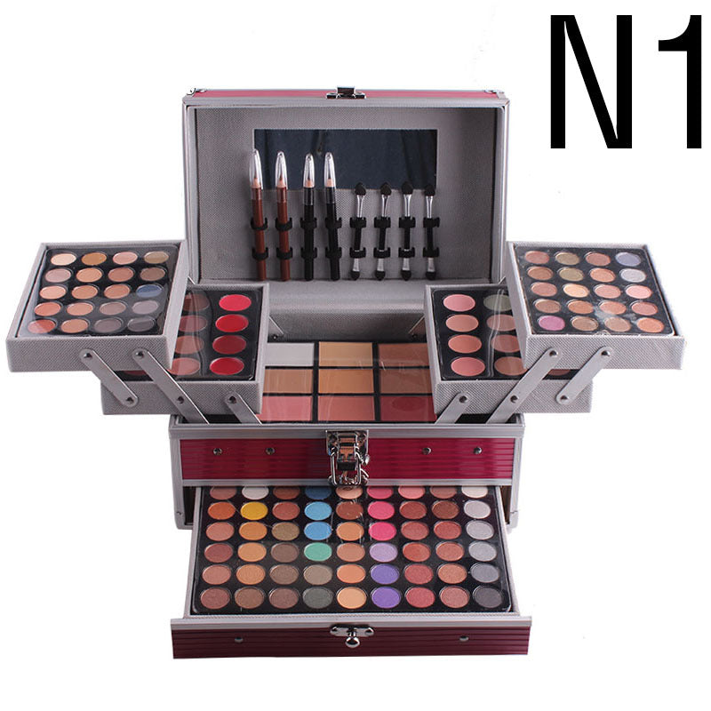 Multifunktionales Make-up-Artist-Spezial-Make-up-Set, Lidschattenpalette