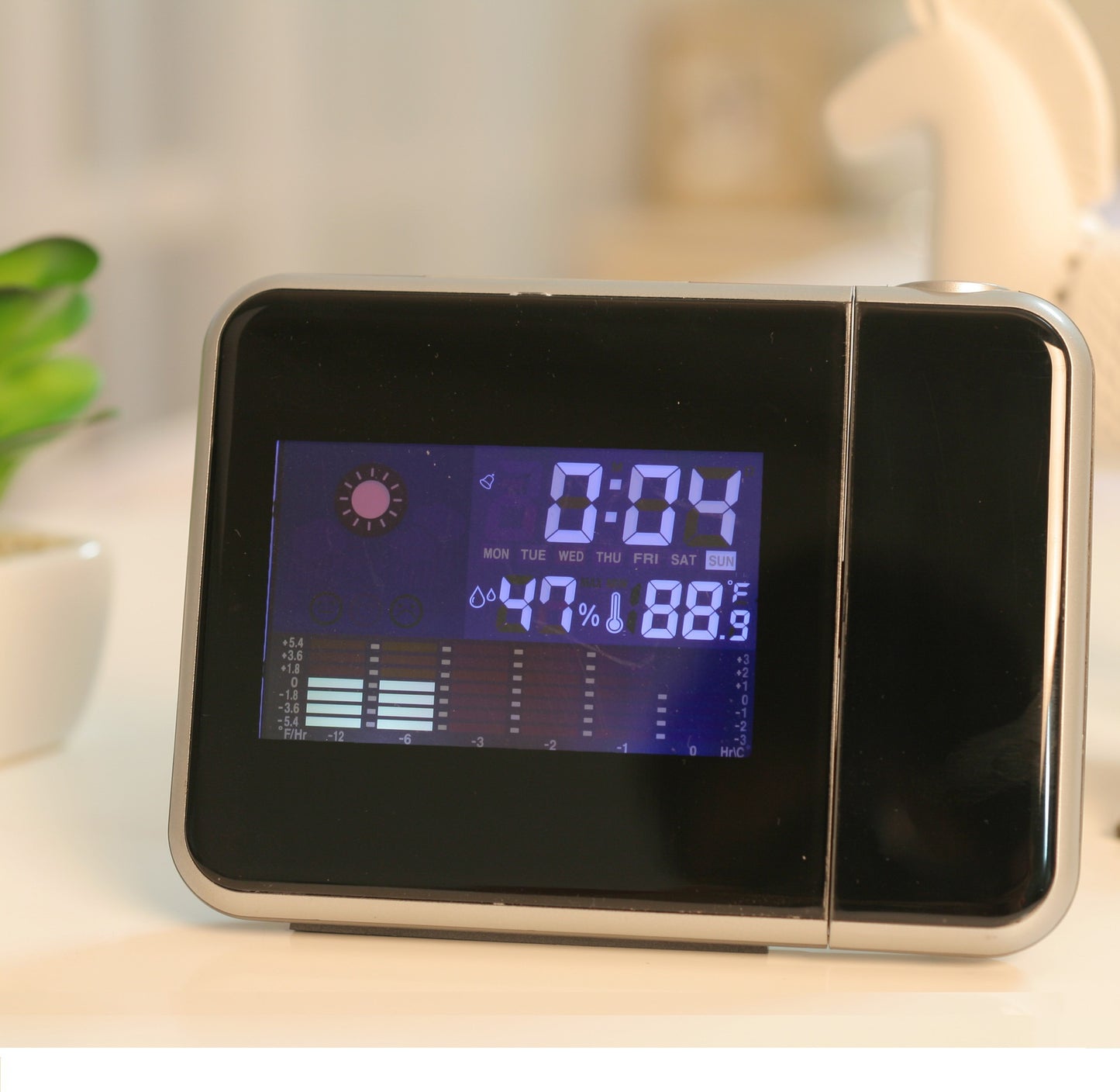 Electronic home clock