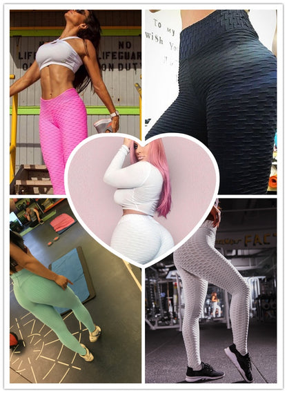 Po-Lifting-Anti-Cellulite-Effekt Raffung Leggings