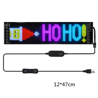 LED-Matrix Digitale Vollfarb-Werbebildschirm Auto Schilder