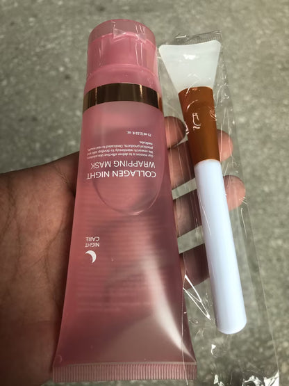 Natürliche Inhaltsstoffe Kollagen Schlafmaske