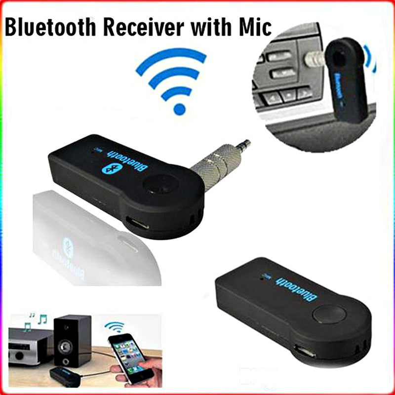 Freisprecheinrichtung MP3-Player Bluetooth Musikempfänger A2DP Wireless Auto AUX Audioadapter