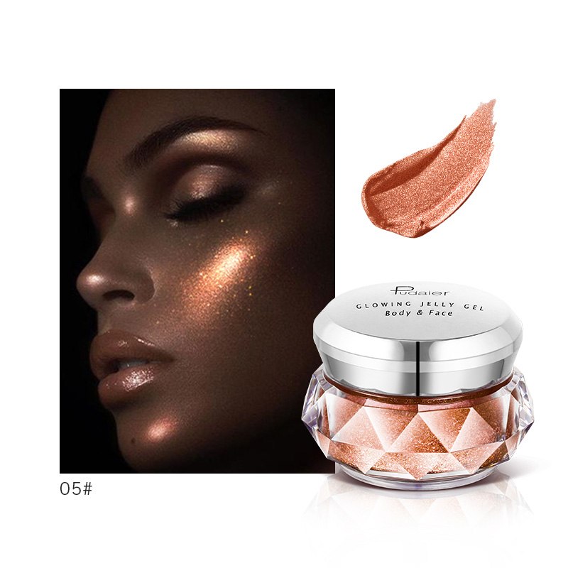 Highlighter gel for the face, mermaid eyeshadow, glitter for the body, festival makeup, Iluminador Gold Liquid Highlighter, bronzer